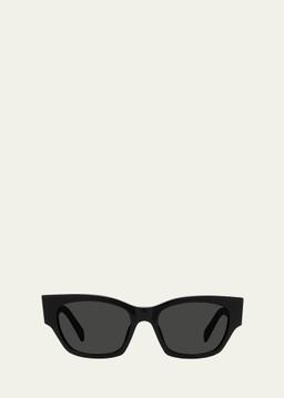 Rectangle Acetate Sunglasses