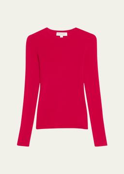 Hutton Ribbed Cashmere Pullover