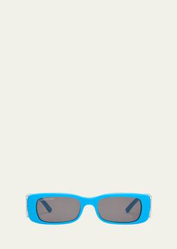 Rectangle Mirror B Acetate Sunglasses