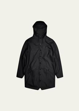 Long Snap-Front Jacket
