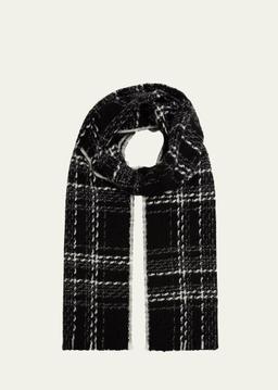 Cashmere Frayed Scarf