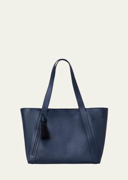 Alexa Zip Leather Tote Bag