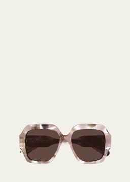 Gayia Rectangle Acetate Sunglasses