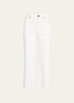 Grace Straight Raw Hem Jeans