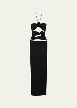 Veranera Cutout Halter Maxi Dress