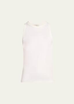 Swiss Cotton Rib Racerback Tank