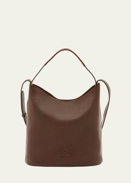 Le Laudi Leather Bucket Bag