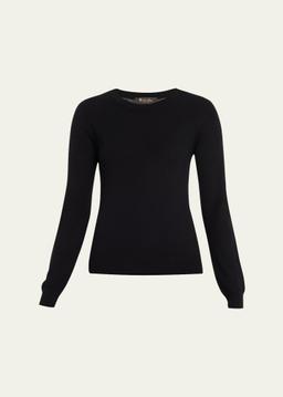 Long-Sleeve Cashmere Sweater