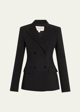 Double-Breasted Blazer Jacket