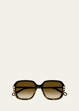 Acetate Round Sunglasses