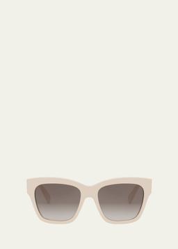 Triomphe Acetate Square Sunglasses