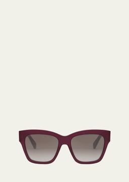 Triomphe Acetate Square Sunglasses