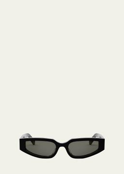 Triomphe Sleek Acetate Cat-Eye Sunglasses