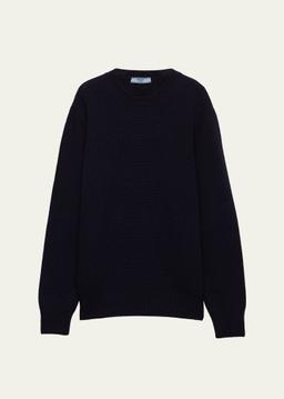 Cashmere Wool Crew-Neck Sweater
