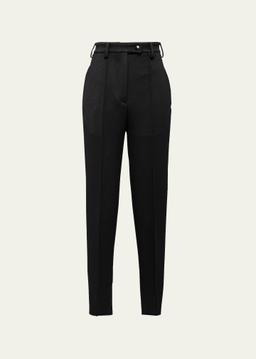 Mesh Insert Wool Pants