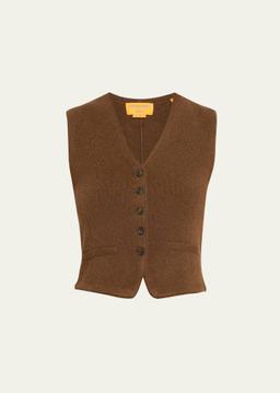 Tailored Cashmere Vest