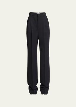 Tailored Straight-Leg Trousers