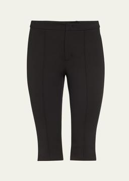 Mid-Rise Slim-Fit Capris