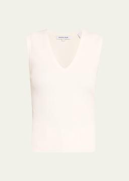 Sid Ribbed Sleeveless Sweater