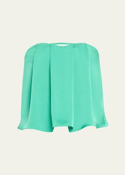 Kennedi Strapless Cropped Blouse