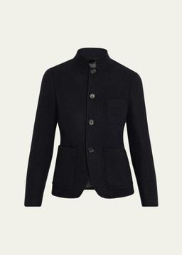 Spagna Patch Pocket Cashmere Jacket