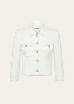 Kumi Cropped Fitted Jacket