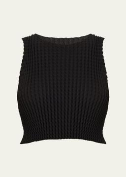 Spongy Bk 46 Cropped Top