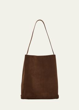 Sac Calfskin Suede Shoulder Bag