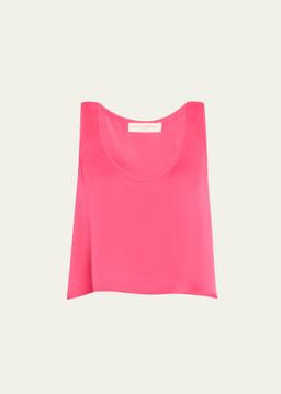 Margaret Cropped Racerback Tank Top