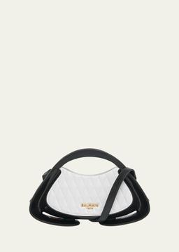 Jolie Madam Small Top-Handle Bag in Quilted Polyurethane