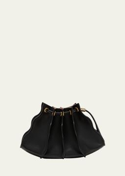 Adria Pleated Wave Wristlet