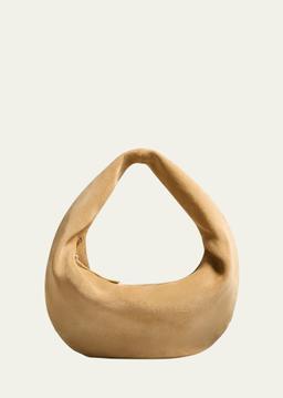 Olivia Medium Suede Hobo Bag
