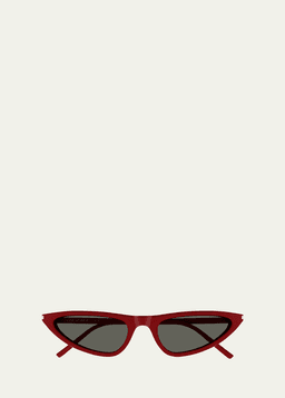 SL 7030 Sleek Acetate Cat-Eye Sunglasses