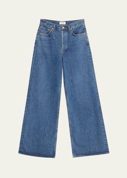 Dame Wide-Leg Jeans