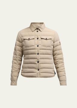 Rozes Puffer Shirt Jacket
