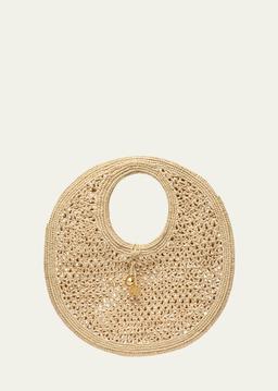 Le Rond Raffia Tote Bag
