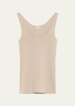 Compact Knit Tank Top