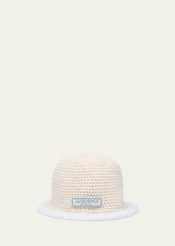 Le Bob Bordino Bucket Hat With Sherpa Trim