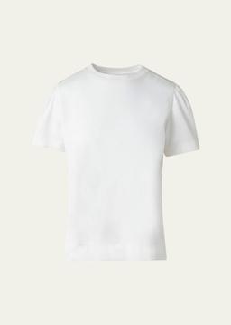 Straight Cotton Jersey T-Shirt
