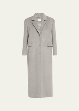 Oversized Cashmere-Wool Blazer Coat