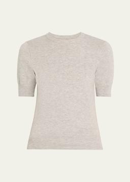 Crewneck Cashmere T-Shirt
