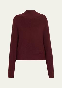 Cassidy Mock-Neck Wool Sweater