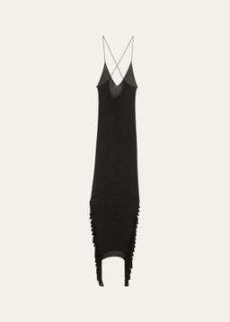 Stalactite Midi Slip Dress