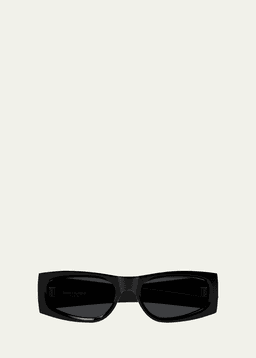 Rectangular Acetate Sunglasses