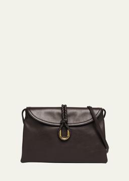 Small Liberta Double Flap Crossbody Bag
