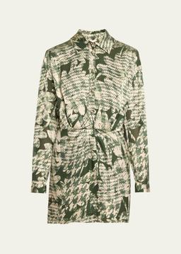 Palmer Satin Mini Dress