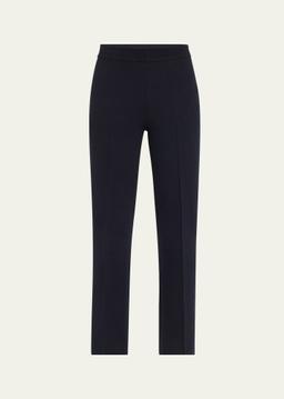 Cropped Kick Flare Pants
