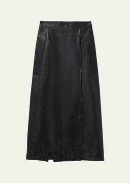 Leather Pencil Skirt