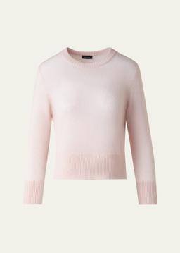 Fitted Cashmere Silk Sweater