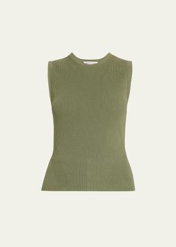 Sid Sleeveless Ribbed Top